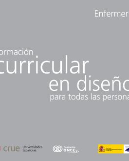 Portada Formación curricular en diseño para todas las personas en Enfermería