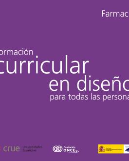 Portada Formación curricular en diseño para todas las personas en Farmacia