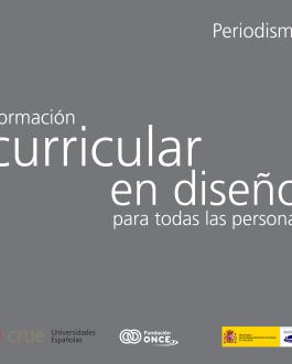 Portada Formación curricular en diseño para todas las personas en Periodismo