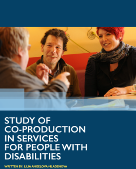 Portada Study of Co-Production in Services for People with Disabilities (EPR)