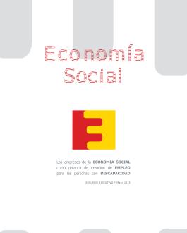 Portada Las empresas de la economía social como palanca de creación de empleo para las personas con discapacidad