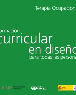 Portada Formación curricular en diseño para todas las personas en Terapia Ocupacional