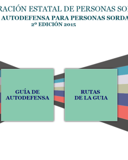 Portada Guía de autodefensa para personas sordas