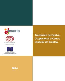 Portada Transición de Centro Ocupacional a Centro Especial de Empleo