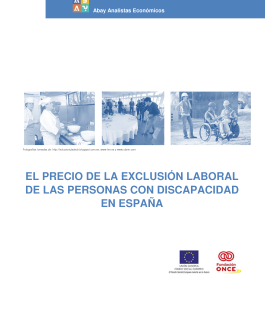 Portada El precio de la exclusión laboral de las personas con discapacidad