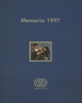 Portada Memoria de Fundación ONCE (1997)