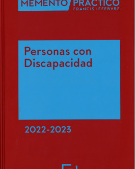Portada Memento Personas con Discapacidad 2022-2023