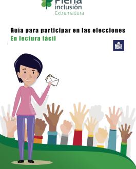 Portada Guía para participar en las elecciones en lectura fácil
