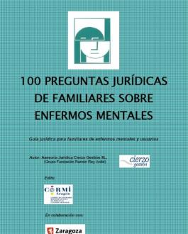 Portada 100 preguntas jurídicas de familiares sobre enfermos mentales