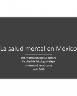 Portada La salud mental en México