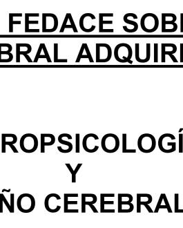 Portada Neuropsicología y daño cerebral adquirido