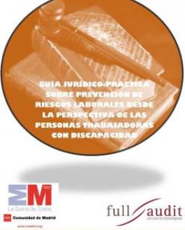 Portada GUÍA JURÍDICO-PRÁCTICA SOBRE PREVENCIÓN DE RIESGOS LABORALES DESDE LA PERSPECTIVA DE LAS PERSONAS TRABAJADORAS CON DISCAPACIDAD