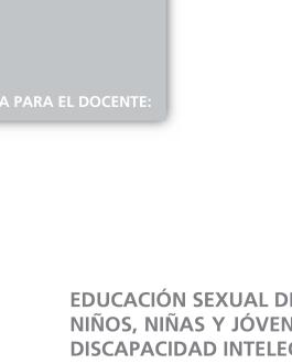 Portada del Libro Educación sexual de niños, niñas y jóvenes con discapacidad intelectual
