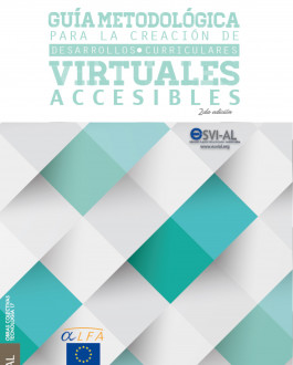 Portada Guía metodológica para la creación de desarrollos curriculares virtuales accesibles