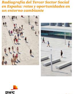 Portada del Libro Radiografía del Tercer Sector Social en España: retos y oportunidades en un entorno cambiante