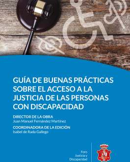 Portada Guía de buenas prácticas sobre el acceso a la justicia de las personas con discapacidad