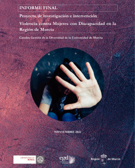 Portada Proyecto de investigación e intervención Violencia contra Mujeres con Discapacidad en la Región de Murcia