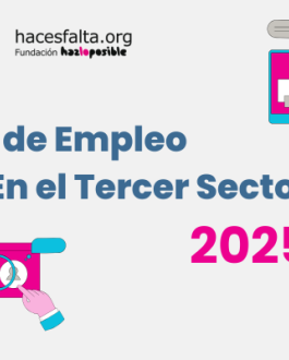 Cubierta Guía de Empleo en el Tercer Sector para el año 2025