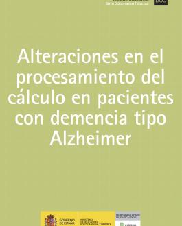 Portada lteraciones en el procesamiento del cálculo en pacientes con demencia tipo Alzheimer
