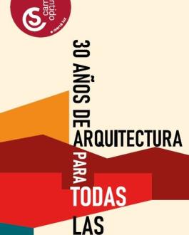 Portada 30 años de arquitectura para todas las personas