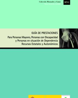 Portada del Libro Guía de prestaciones para personas mayores y personas con discapacidad