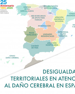 Portada Desigualdades territoriales en atención al daño cerebral en España