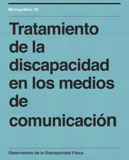 Portada Tratamiento de la discapacidad en los medios de comunicación