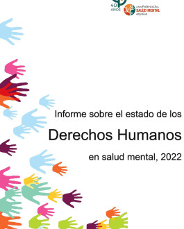 Portada Informe sobre el estado de los Derechos Humanos en Salud Mental, 2022