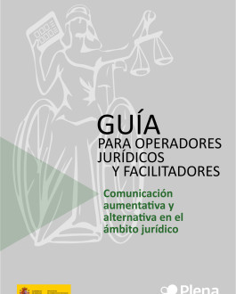Portada omunicación aumentativa y alternativa en el ámbito jurídico: guía para operadores jurídicos y facilitadores