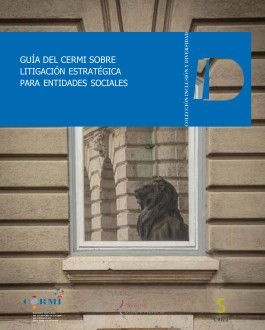Portada Guía del CERMI sobre litigación estratégica para entidades sociales
