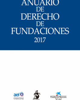 Portada Anuario de derecho de fundaciones (2017)