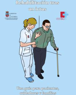 Portada Rehabilitación tras un ictus. Una guía para pacientes, cuidadores y familias