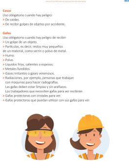 Equipos de protección. Lectura Fácil