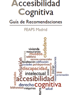 Portada del libro Accesibilidad cognitiva: guía de recomendaciones