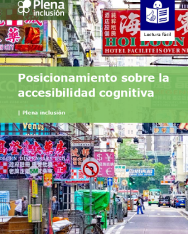 Portada Posicionamiento sobre la accesibilidad cognitiva