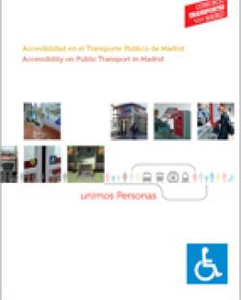 Portada del libro accesibilidad en el transporte público de Madrid