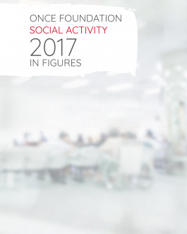 Portada ONCE Foundation Social Activity 2017 in figures