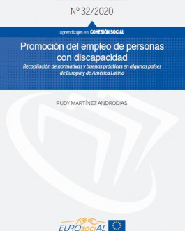 Portada Promoción del empleo de personas con discapacidad. Recopilación de normativas y buenas prácticas en algunos países de Europa y de América Latina