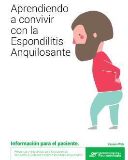 Portada del Libro Aprendiendo a convivir con la Espondilitis Anquilosante
