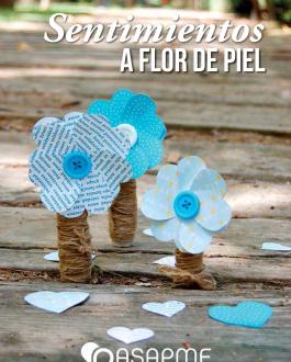 Portada del Libro Sentimientos a flor de piel