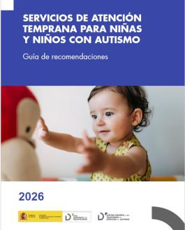 Portada Servicios de atención temprana para niñas y niños con autismo. Guía de recomendaciones