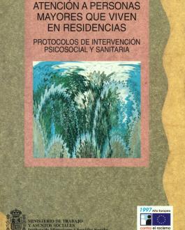 Portada del Libro Atención a personas mayores que viven en residencias