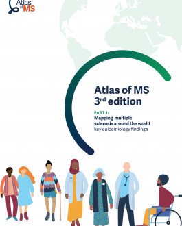 Portada Atlas of MS. Part 1: Mapping multiple sclerosis around the world key epidemiology findings. 3rd edition