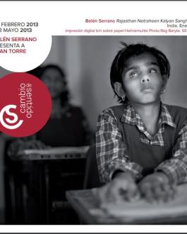 Portada Folleto accesible Sala Cambio de Sentido. Belen Serrano y Juan Torre 