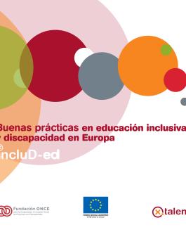 Portada Buenas prácticas en educación inclusiva y discapacidad en Europa