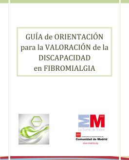Portada del Libro Guía de orientación para la valoración de la discapacidad en Fibromialgia