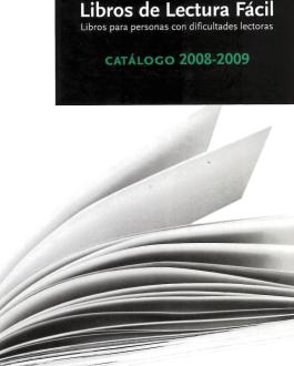 Portada Catálogos Libros de Lectura Fácil (catálogo 2008-2009)