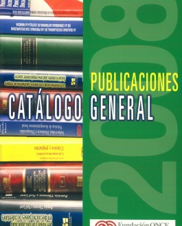 Portada Catálogo de publicaciones Fundación ONCE (2008)