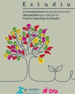 Portada Estudio sobre el envejecimiento de las personas con discapacidad que trabajan en Centros Especiales de Empleo