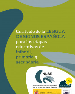 Portad Currículo de la Lengua de Signos Española para las etapas educativas de infantil, primaria y secundaria